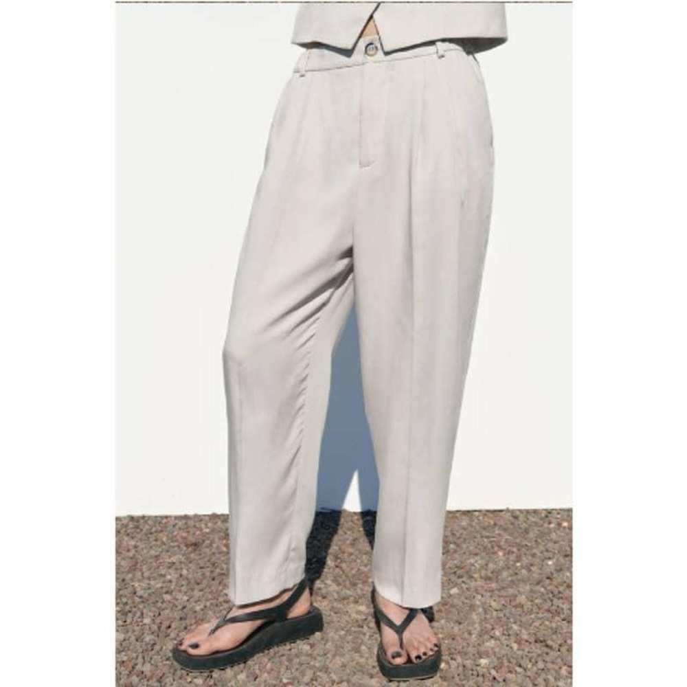 Zara Cream Trousers